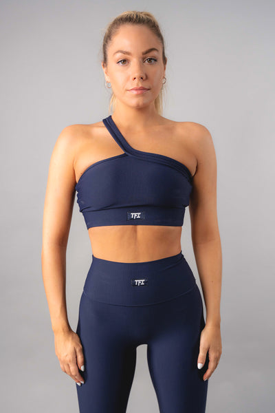 Repose Seamless One Shoulder Crop Top