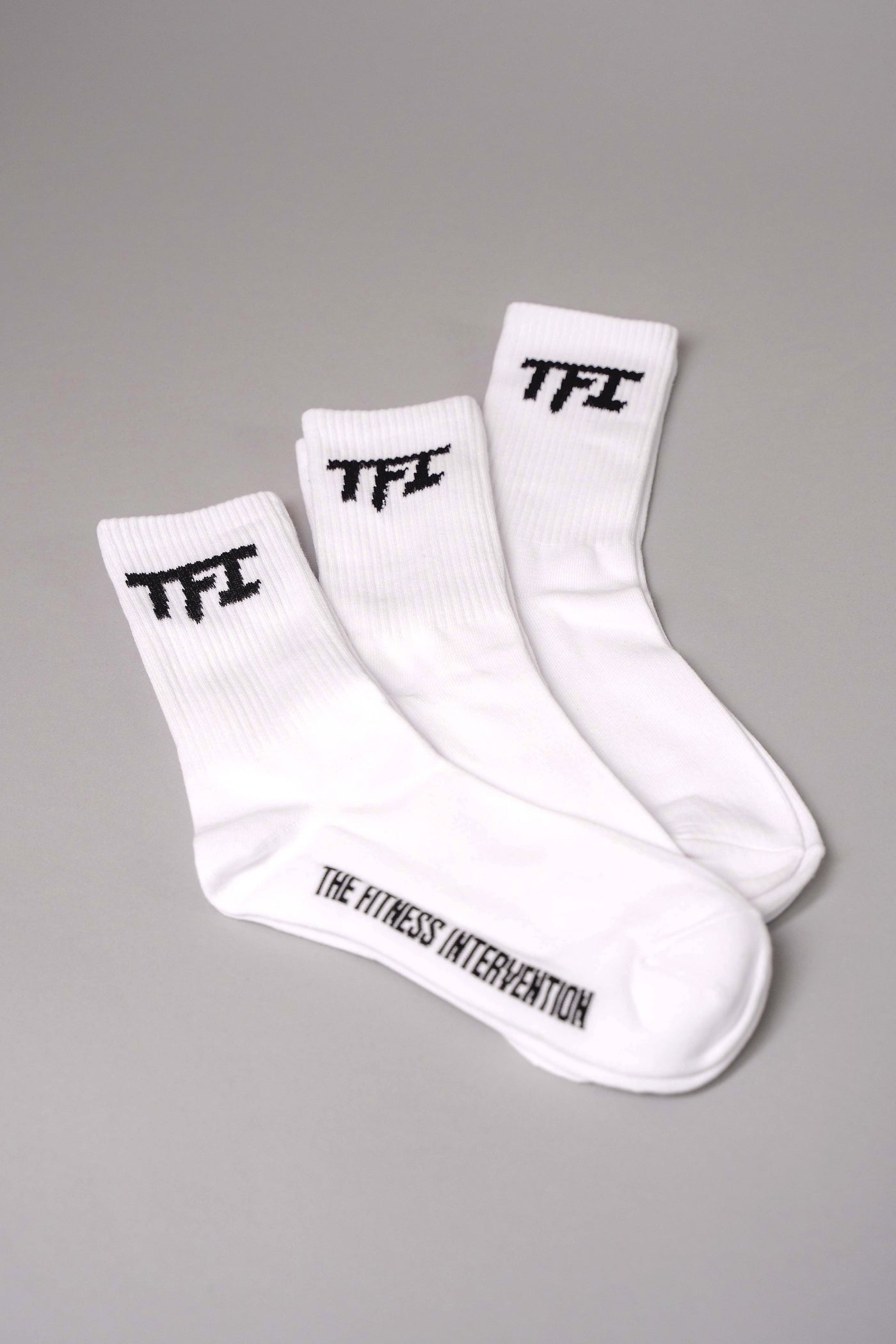 Team Socks - White (3 Pack)