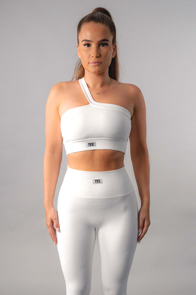 Repose Seamless One Shoulder Crop Top